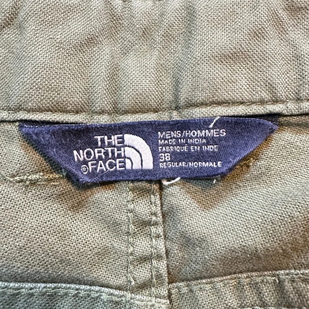The North Face Mens 38 Regular Olive Green‎ Khaki Outdoor Hiking Stretch Pants